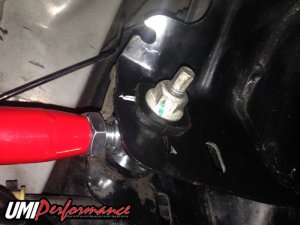 Pontiac G8 Alignment Toe Arms - UMI Performance - Adj Roto-Joint - Available in red or black powder coat - `08-`09